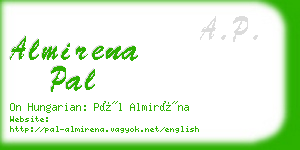 almirena pal business card